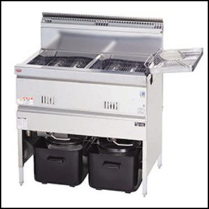 2槽式フライヤー