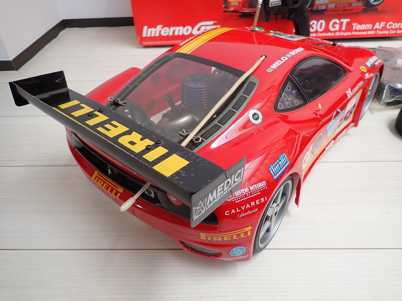 KYOSHO 京商 インファーノ GT ラジコン 1/8 フェラーリ シリオ