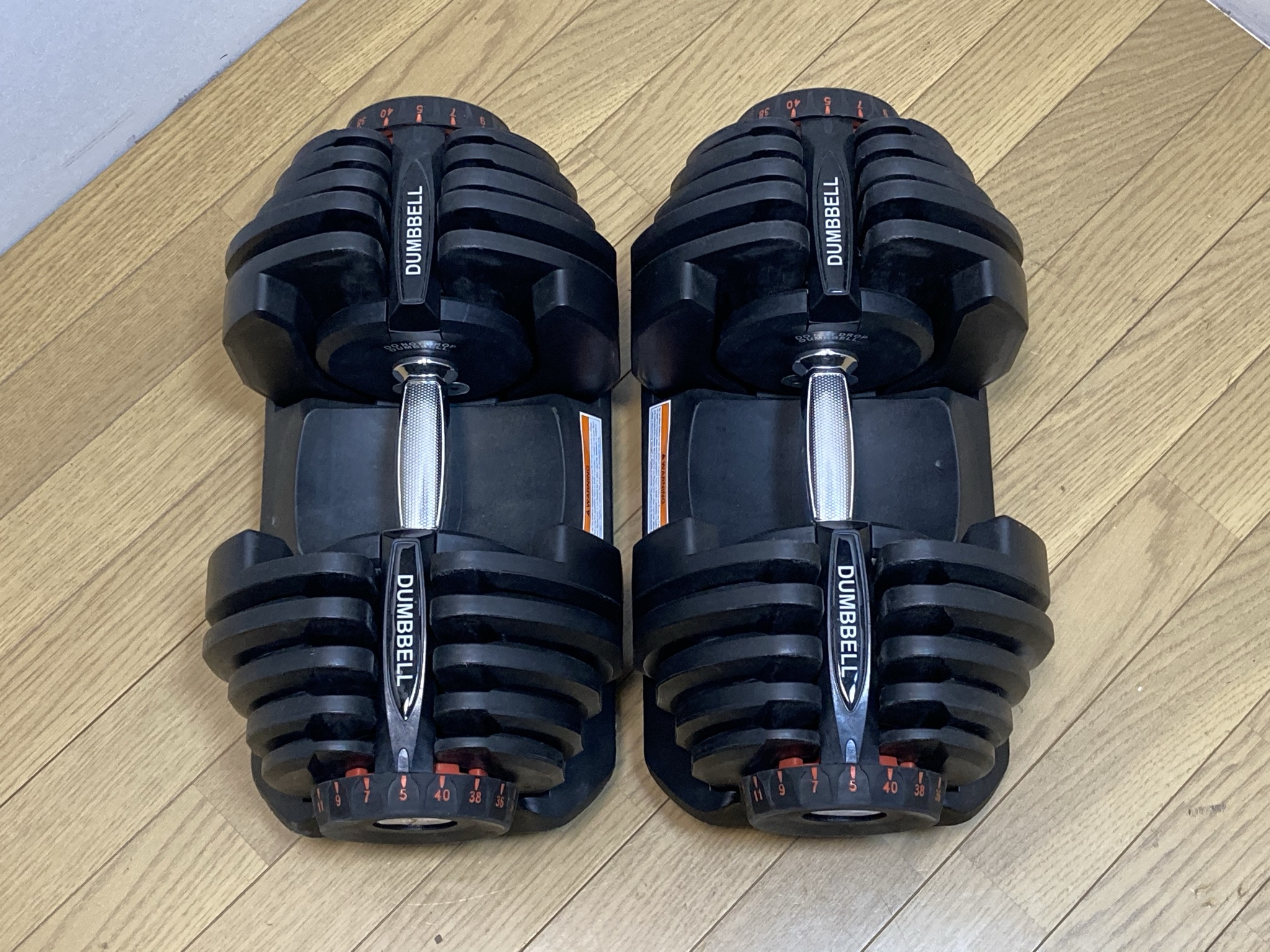 片手5～40kg 合計80kg