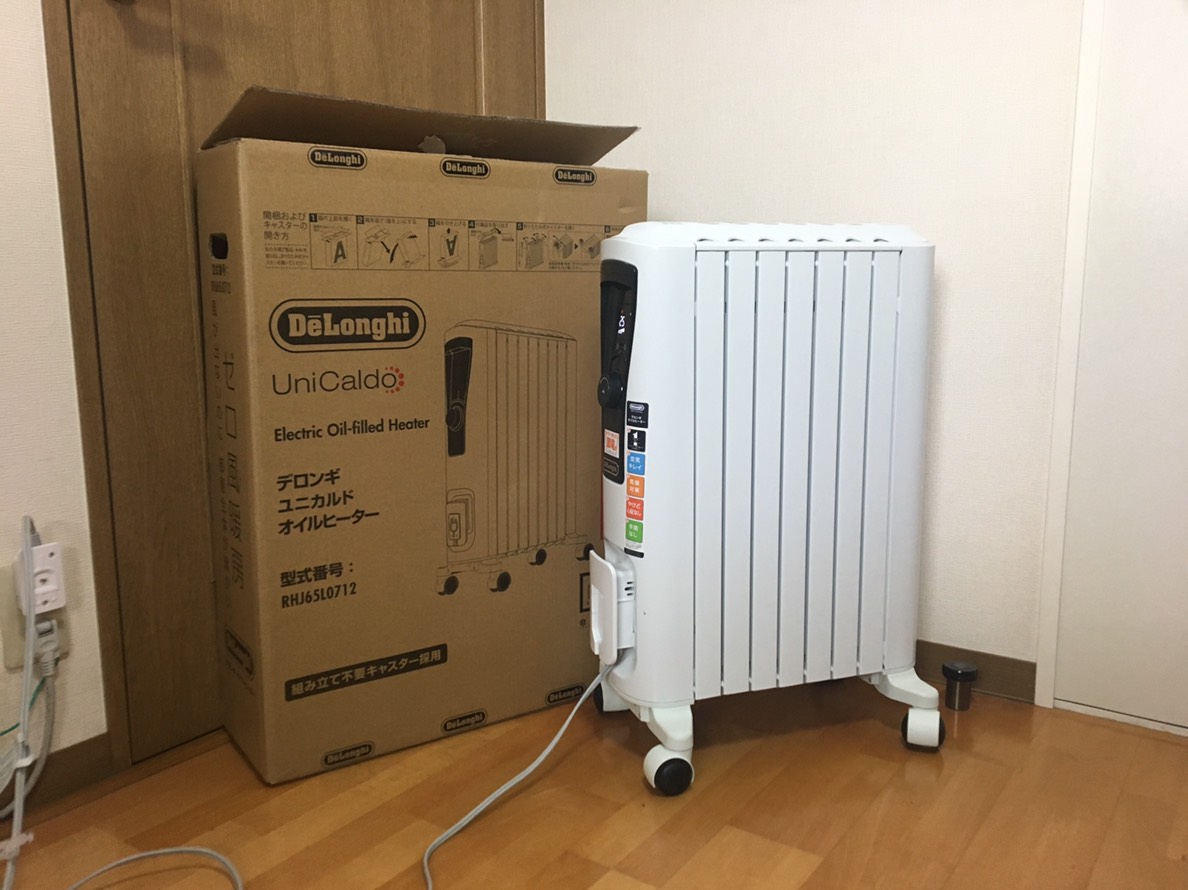 DeLonghi RHJ65L0712 デロンギ ユニカルド オイルヒーターを買取ました。