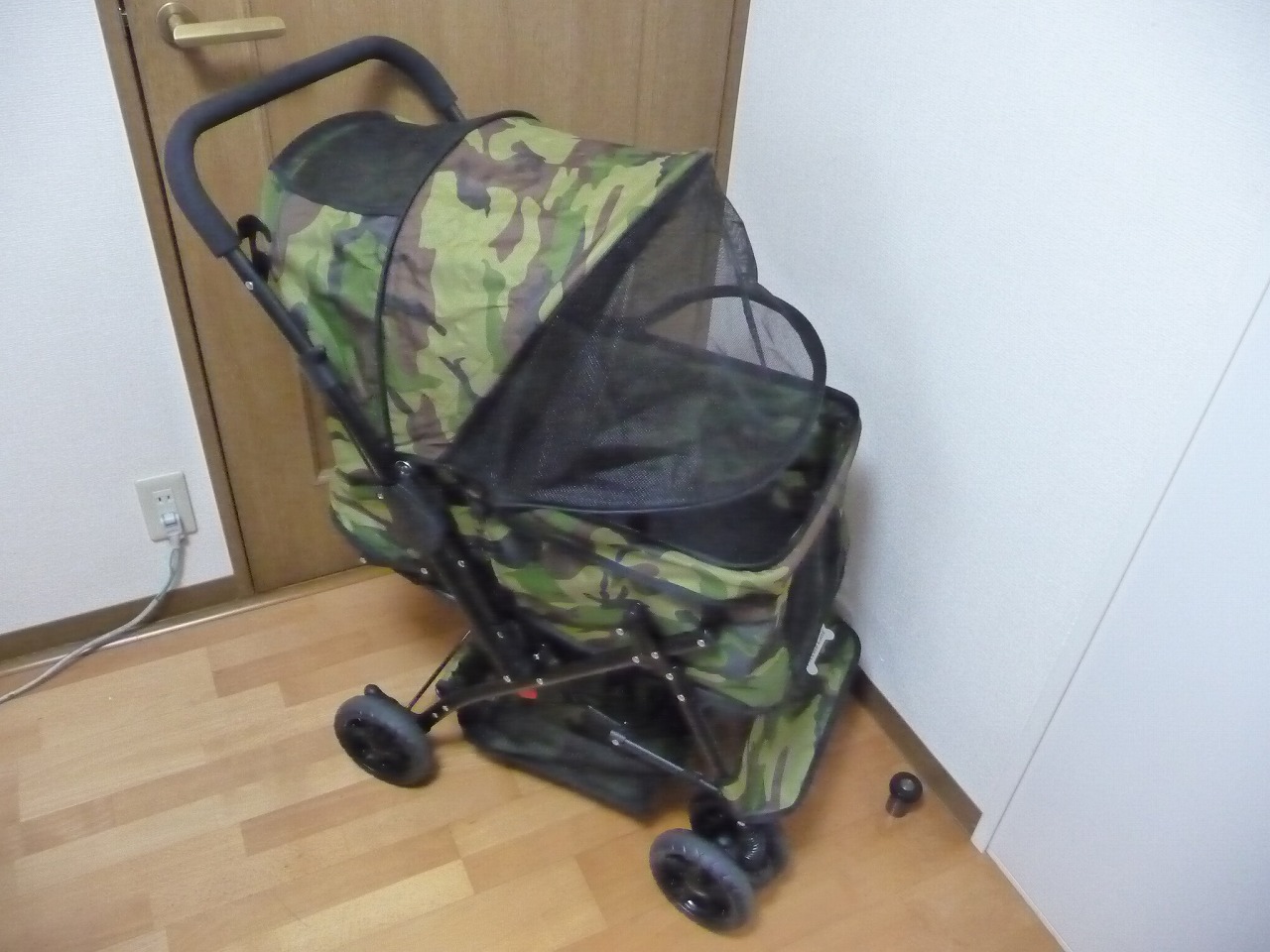 ペットカート Piccolo Cane PRIMO DG602-CAMO ピッコロカーネ プリモ