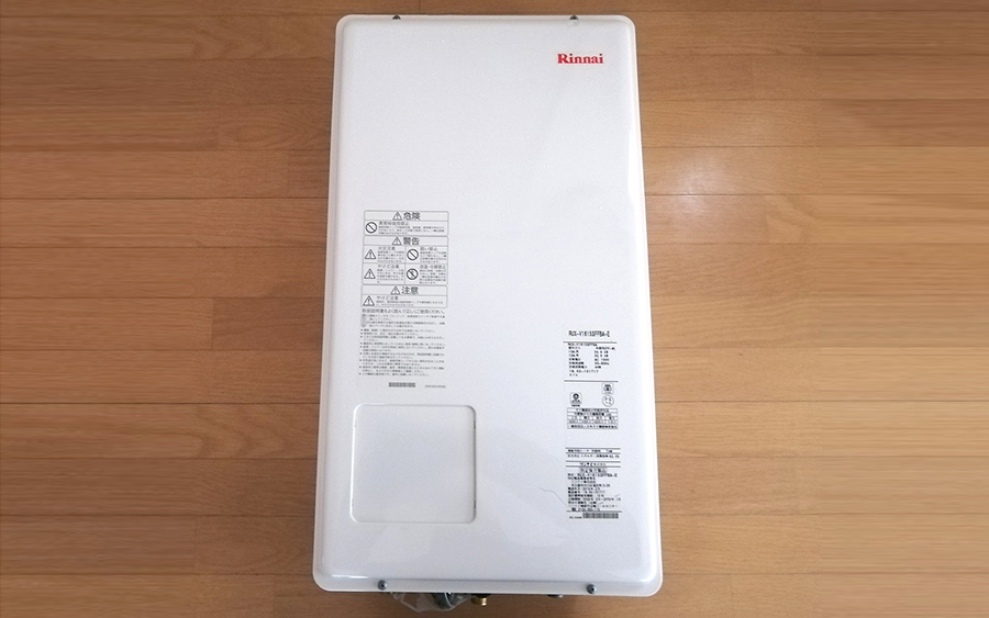 給湯器 Rinnai RUX-V1615SFFBA-E リンナイ 都市ガス 12A 13A 壁掛け 16号 屋内 FF方式 2019年