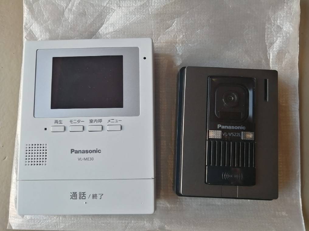 テレビドアホン Panasonic VL-ME30X VL-V522L パナソニック 