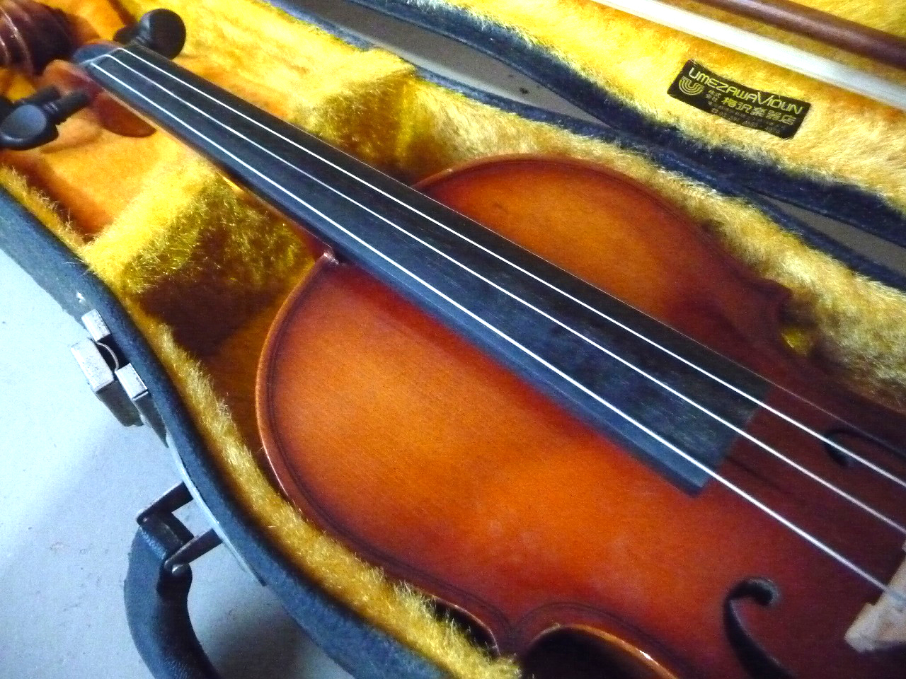 ヴァイオリン Kiso Suzuki Violin Copy of Antonius Stradivarius Anno 1795 1/4