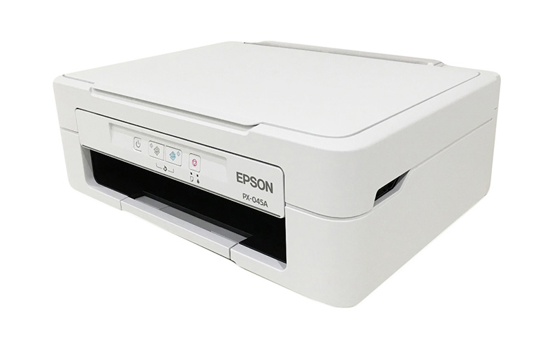 インクジェットプリンタ EPSON PX-045A エプソン カラリオ スキャン コピー フチなし印刷 4色 独立インク A4
