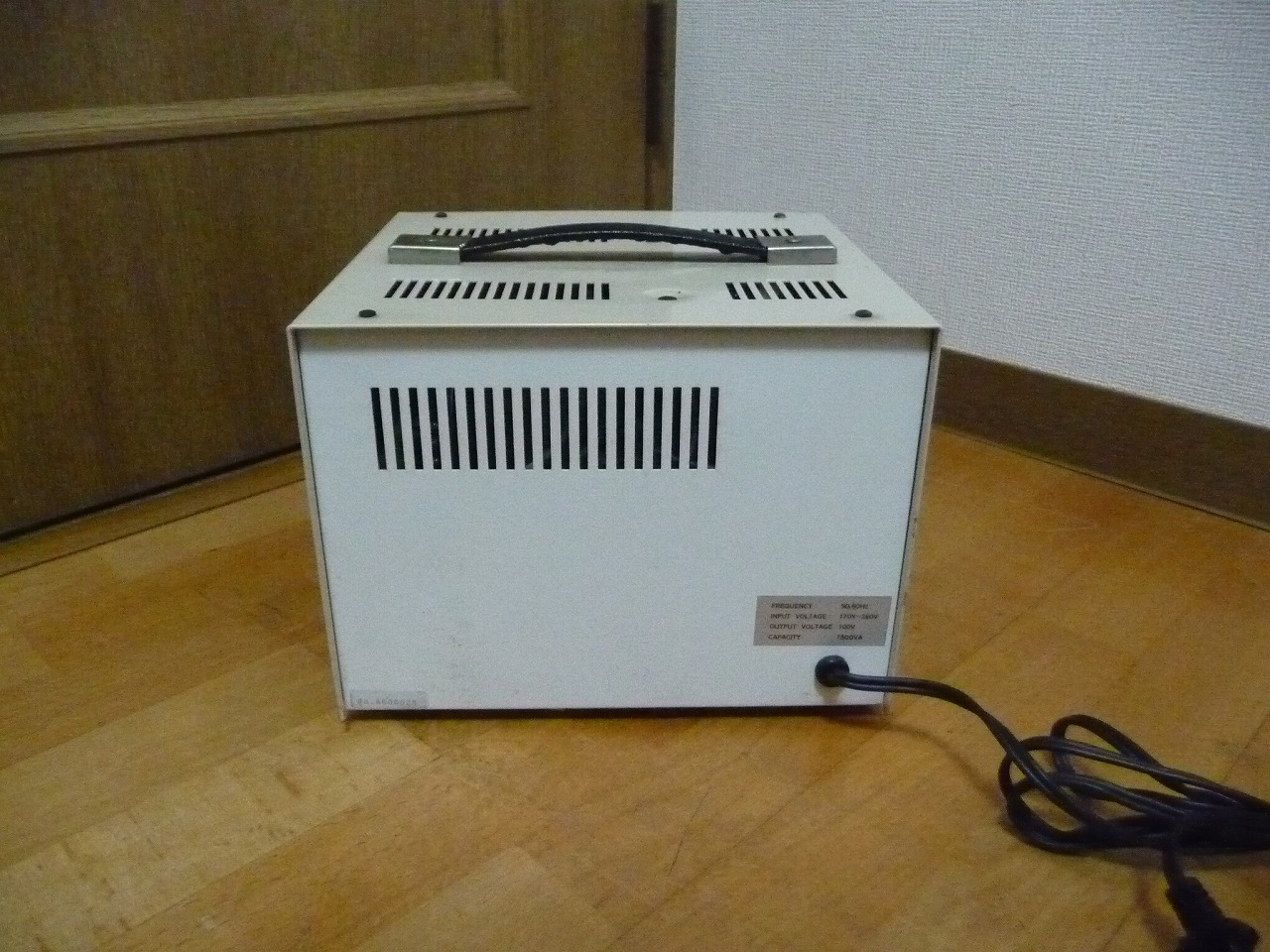変圧器 Matsunaga STAVOL SVC-1500ND 松永 ダウントランス 170～260V
