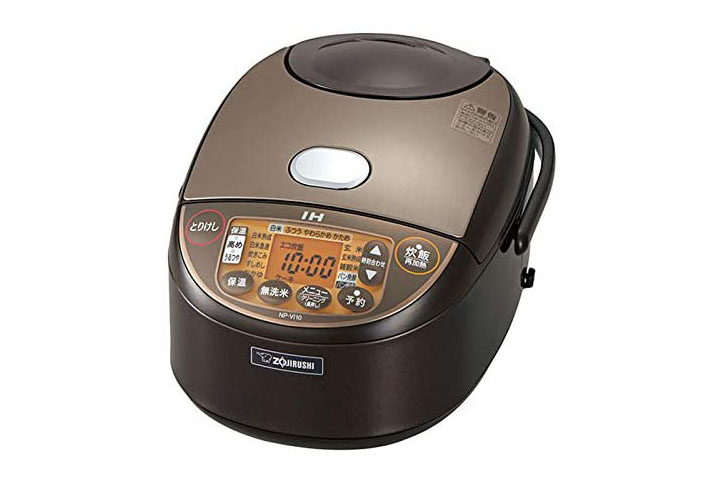 炊飯器 ZOJIRUSHI NP-VI10-TA 象印 極め炊き 5.5合炊き IH 炊飯ジャー 豪熱沸とうIH うるつや保温 高め保温 黒まる厚釜 熟成炊き