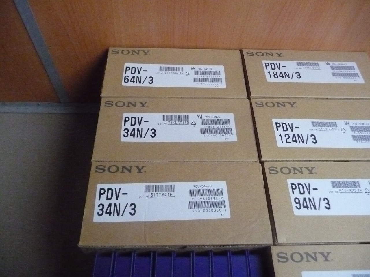 PDV-34N PDV-64N PDV-94N PDV-124N PDV-184N