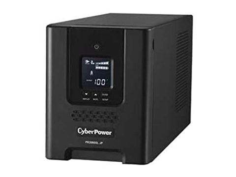 UPS CyberPower Smart App PR2000SL JP サイバーパワー 無停電電源装置 1800 VA 100V ラインインタラクティブ 6個