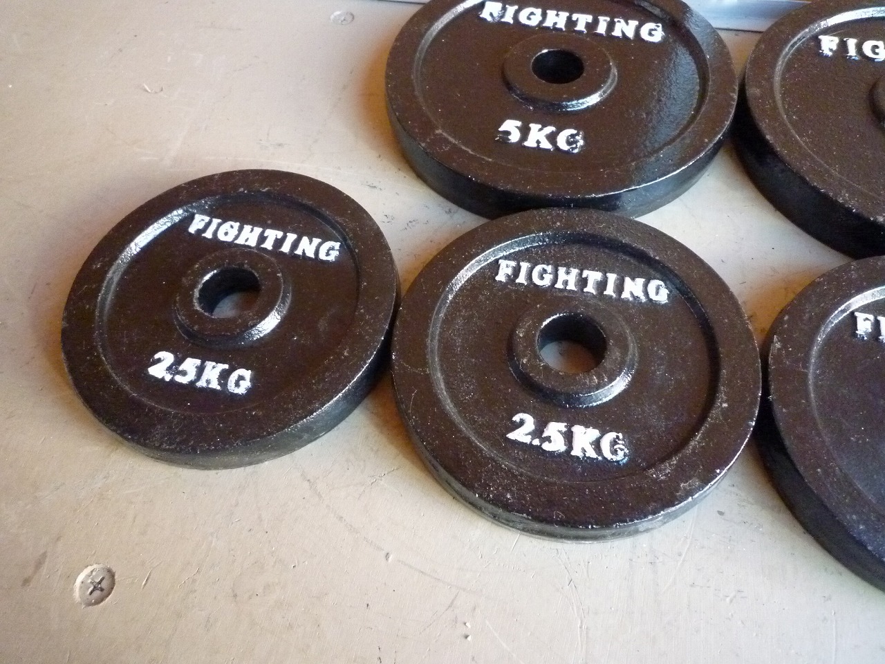 5kg×2枚 2.5kg×4枚 合計 20kg