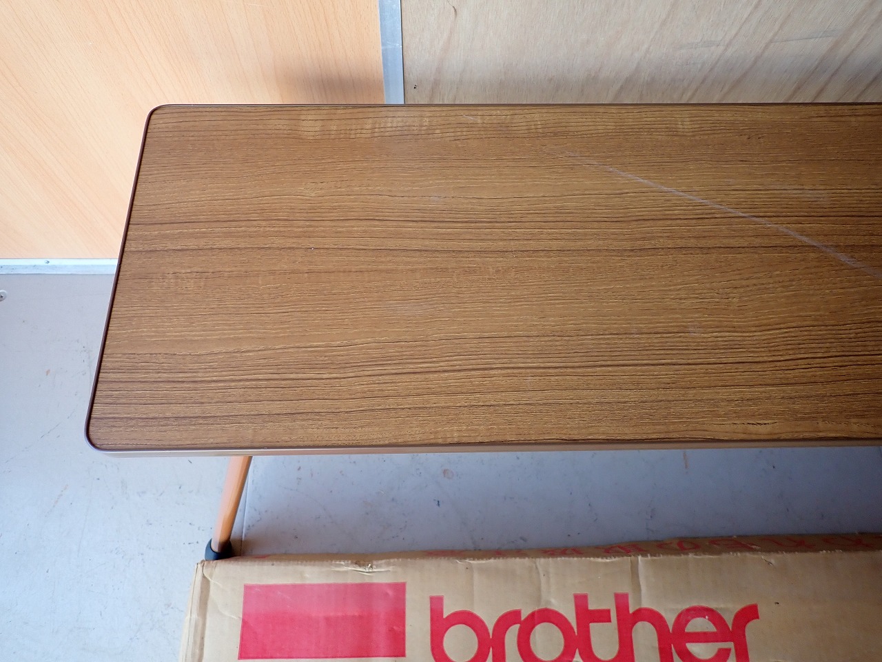 編台 brother 465201-011 ブラザー 編み機 テーブル 折りたたみ 木製 - リサイクルショップ良品企画-買取実績