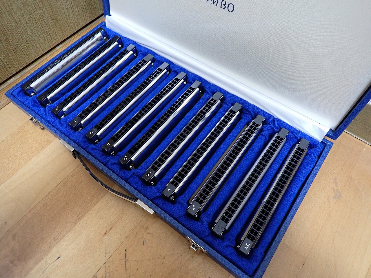 複音ハーモニカ TOMBO HARMONICA 21 トンボ 12本セット C C# F