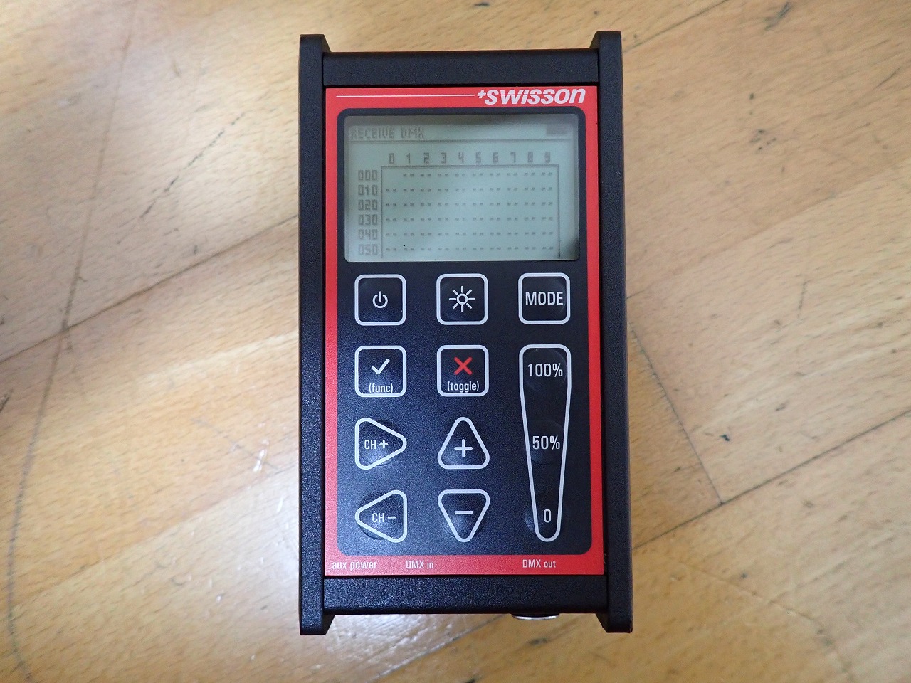 DMXテスター　舞台照明 DMX Tester