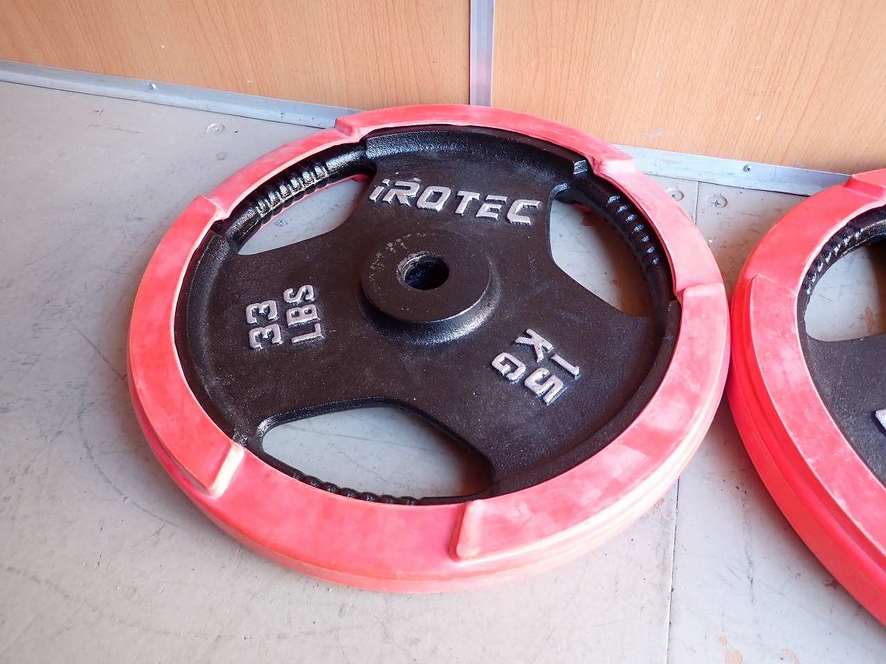 15kg 33LBS 28mm 2枚