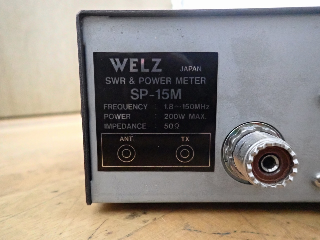 WELZ SWR \u0026 Power meter