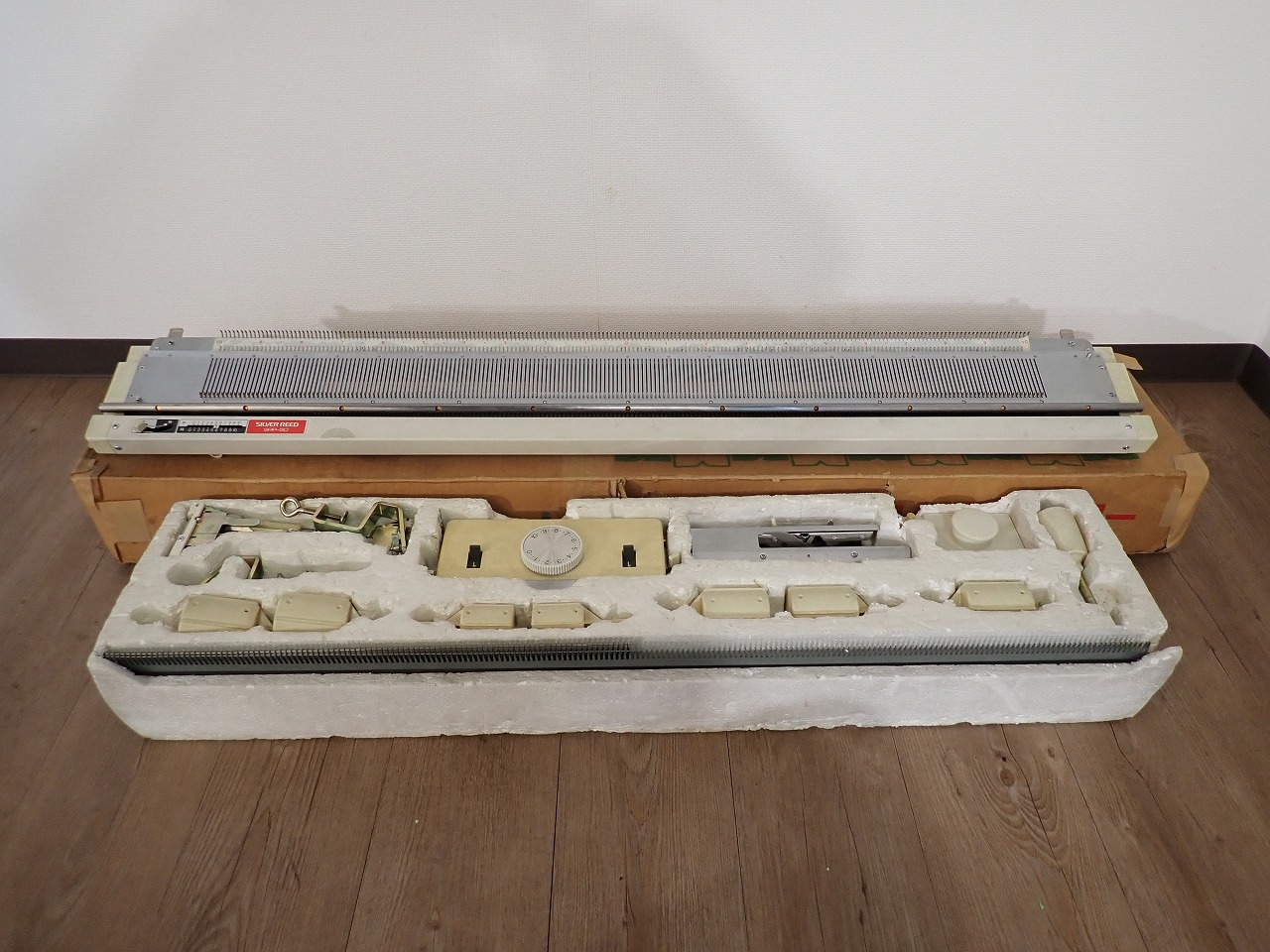 編み機 SILVER REED SRP-50 シルバーリード パイルリブニッター 編機