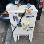 長府 DB-1510RGF 温水暖房ボイラー 強制給排気 FF 2013年製 リモコン CMR-2800 密閉膨張タンク