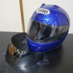 SHOEI フルフェイス ヘルメット X-8Rhi 青 XL サイズ ショウエイ 61-62cm ブルー