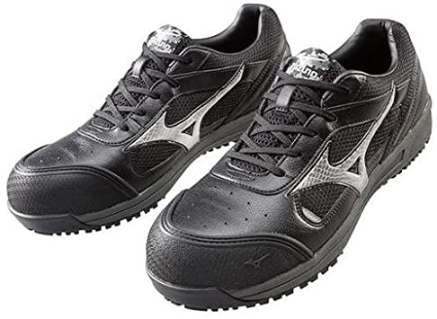 MIZUNO ミズノ オールマイティ 安全靴 紐タイプ C1GA160009 スニーカー 26.5cm セーフティーシューズ 作業靴 メンズ