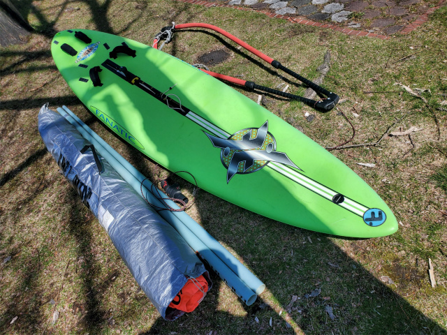 Fanatic ファナティック Bee HS 317x67cm ウィンドサーフィン セット ボード セイル マスト 一式