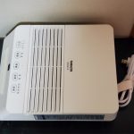 山善 大風量 セラミックヒーター 壁掛タイプ ホワイト DFX-RK12