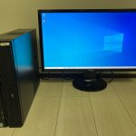 デジノス デスクトップパソコン BenQ24インチモニタ付き GL2460-B Core i3-6100 3.70GHz メモリ8GB HDD500GB Windows10 64bit