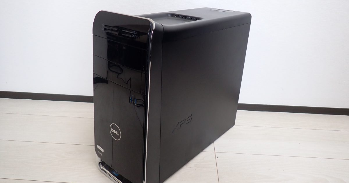 DELL デル デスクトップパソコン XPS Core i7 3770 3.40GHz RAM16GB Windows10 Pro 64bit DVDドライブ SSD250GB