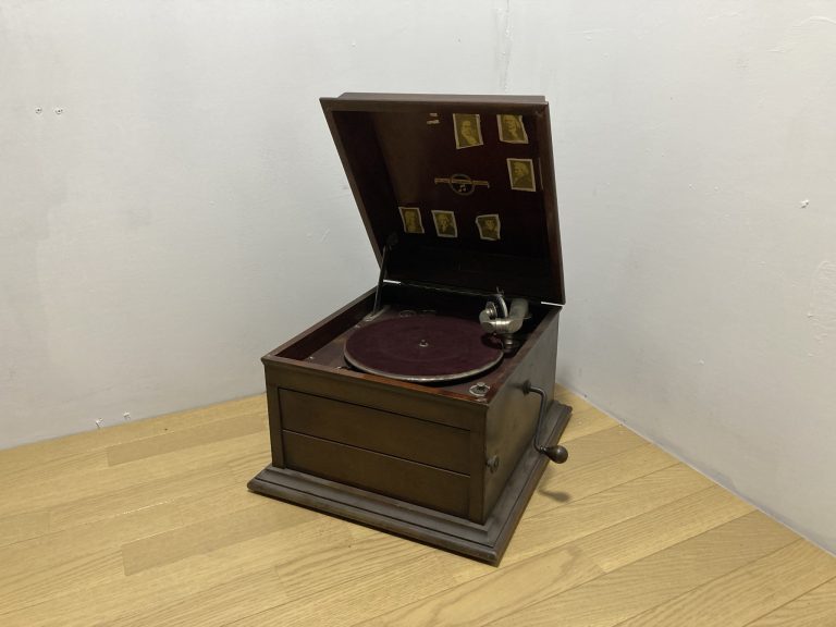 Columbia コロムビア SP盤蓄音機 レコードプレーヤー レトロ アンティーク 携帯型