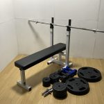 STEELFLEX スチールフレックス ラバープレート 15kg×2 10kg×2 5kg×4 2.5kg×4 1.25kg×4 28mm ダンベルシャフト