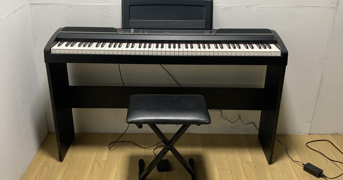 コルグ KORG 電子ピアノ キーボード SP-170S 椅子 フットペダル付