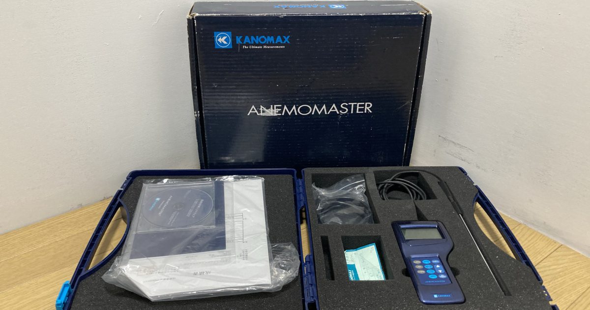 KANOMAX カノマックス Model 6036-00 風速計 アネモマスタープロフェッショナル 計測器 メーカー校正