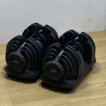 可変式ダンベル 2個セット ペア アジャスタブルダンベル 片手5～40kg 合計80kg 筋トレ ダイヤル調整式