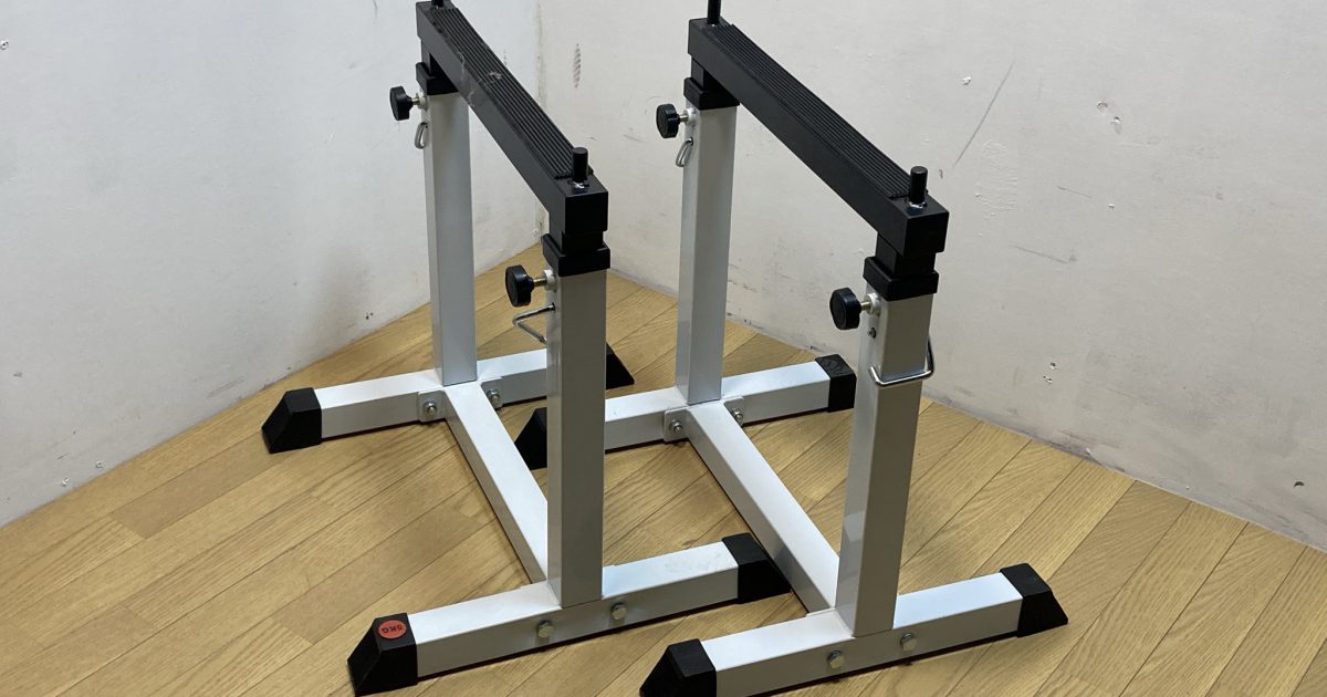 iRotec アイロテック セイフティーラック セーフティースタンド Ｗ530×D570×H560~880cｍ トレーニング