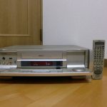 ジャンク Victor D-VHSビデオデッキ HM-DR10000 2000年製 リモコン 説明書付き