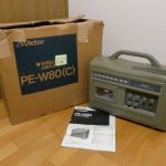 Victor ワイヤレスアンプ PE-W80 ポータブル 電池 100V