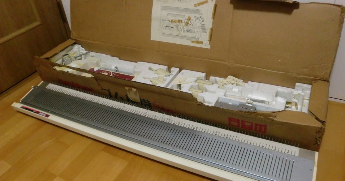 ゴム編み機 BROTHER KR-230 ブラザー 9ナイン ゴム編機