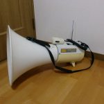 TOA ワイヤレスメガホン ER-81W ワイヤレスチューナーユニット WTU-1710 付き 800MHz帯