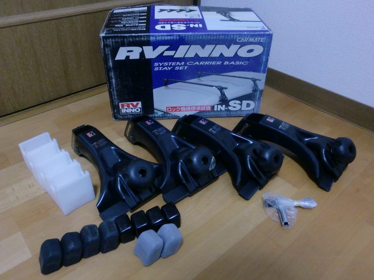 INNO ベーシックステーセット IN-SD ルーフキャリア キャリアベース