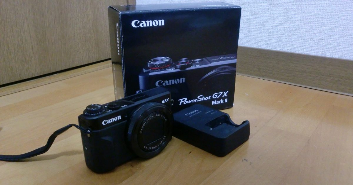 Canon PowerShot G7 X Mark II キャノン デジタルカメラ