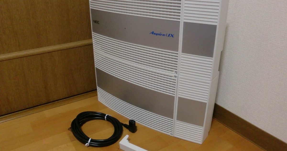 ビジネスフォン 主装置 NEC Aspire UX IP5D-3KSU-B1 IP5D-CCPU-A1 IP5D-082U-A1 IP5D-8ESIU-A1
