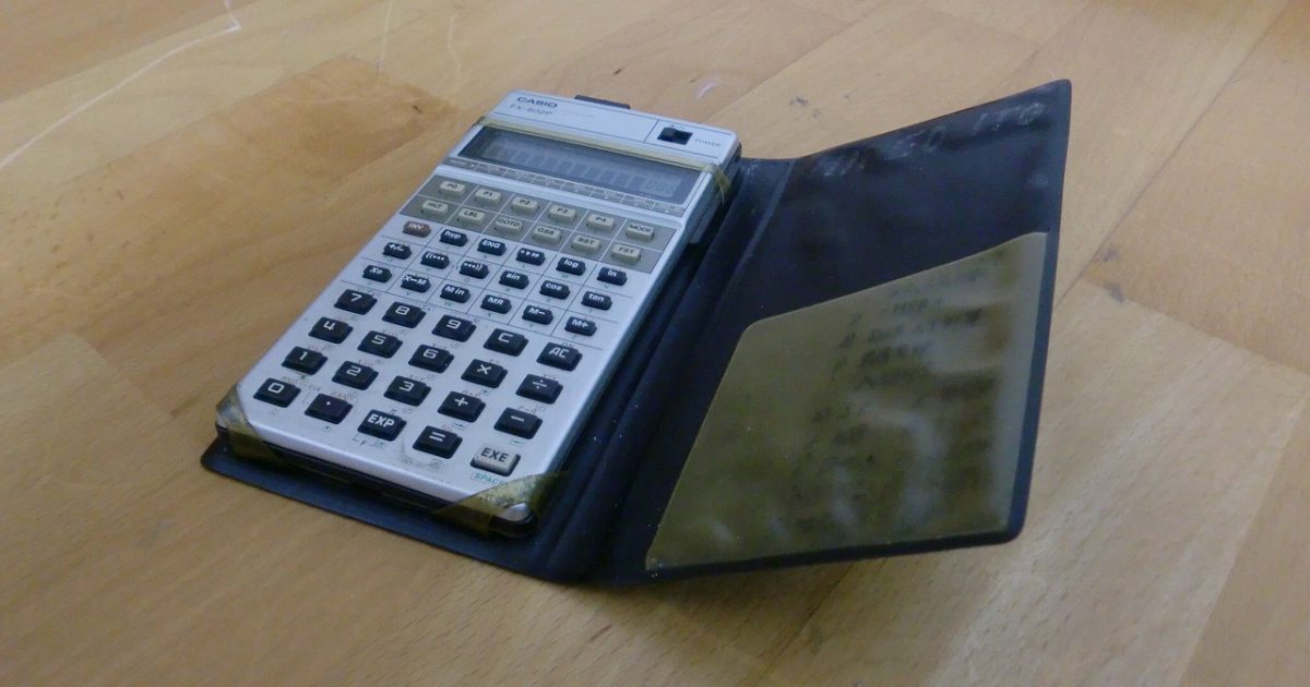 プログラム 関数電卓 CASIO FX-602P カシオ