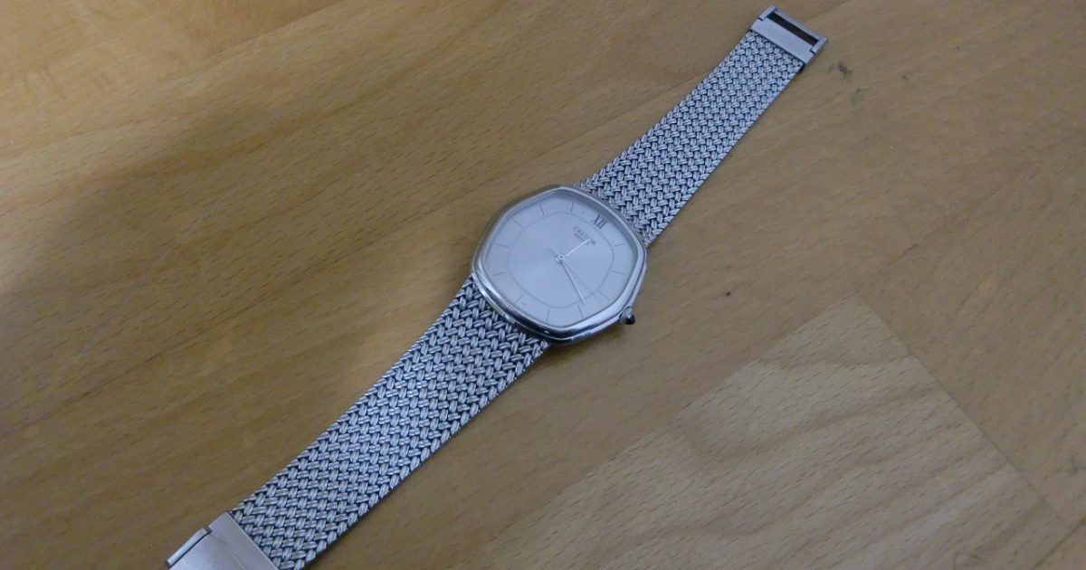 腕時計 SEIKO CREDOR 5931-5230 セイコー クレドール クオーツ メンズ 男性用