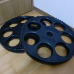 IVANKO オリンピック ラバー イージー グリップ プレート 20キロ 20kg 2枚 イヴァンコ 50mm