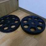 IVANKO オリンピック ラバー イージー グリップ プレート 10キロ 10kg 2枚 イヴァンコ 50mm