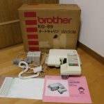 オートキャリジ BROTHER ANDOLE KG89 ブラザー アンドレ 編み機 編機 ハンドクラフト 手工芸 説明書付き