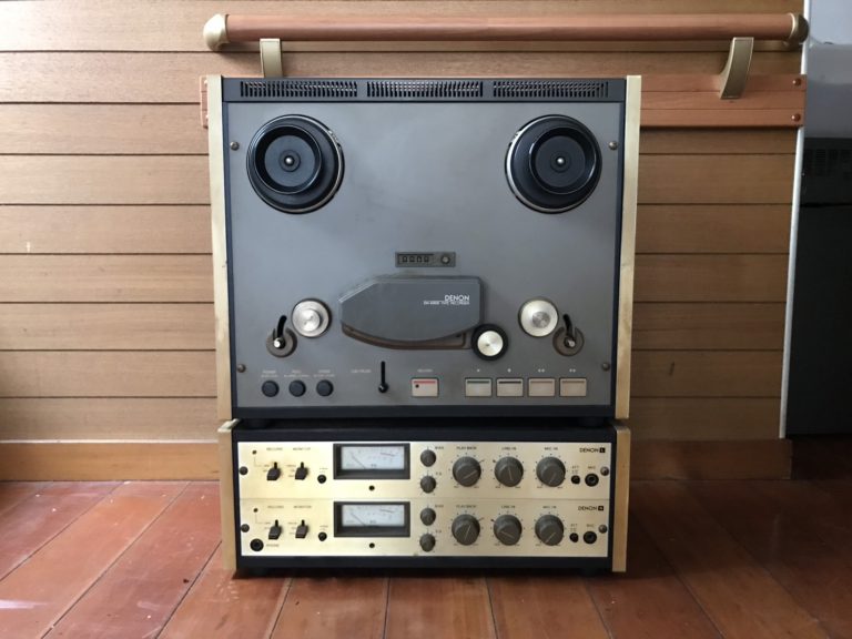 ジャンク オープンリールテープデッキ DENON DH-630S デノン デンオン アンプ 4トラック