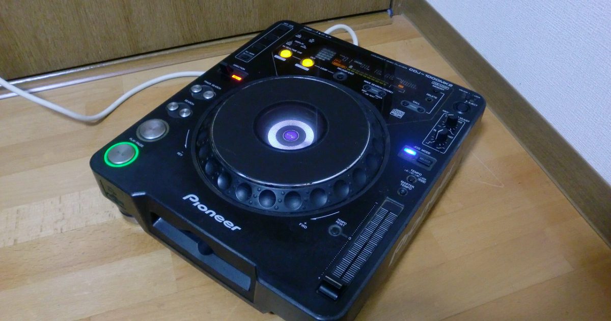 CDJ Pioneer CDJ-1000MK2 パイオニア CDプレーヤー DJ機器