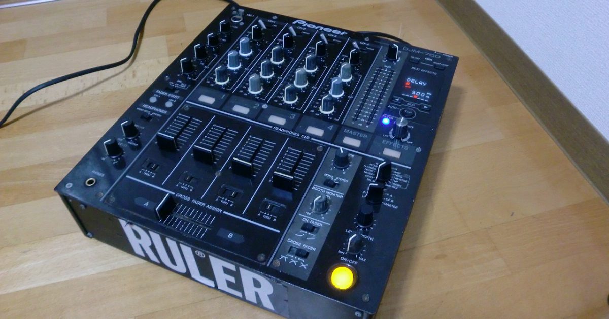 Pioneer DJM-700 DJミキサー ブラック パイオニア DJ機器