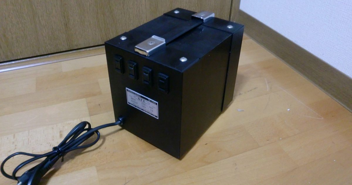 SUGANO SE-1500 変圧器 220～240V→100V 15A ダウントランス 降圧 TRANSFORMER 4口