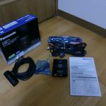 ETC車載器 Panasonic CY-DSR140D パナソニック ETC2.0 DSRC VICS ナビ連動 音声案内 KNA-P12DSRC 付属 アンテナ分離型